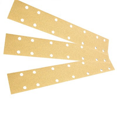 Gull sandpappír ræma