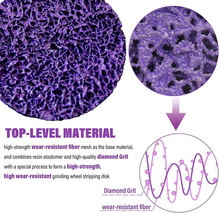 purple clean strip disc purple clean strip disc