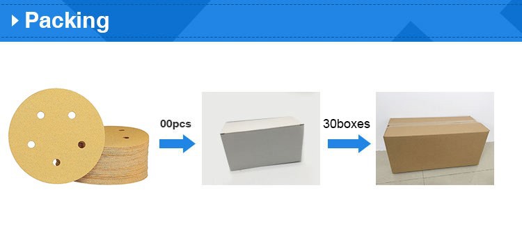 abrasive sandpaper gold sanding disc