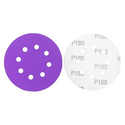 Fjólublár sandpappír diskur